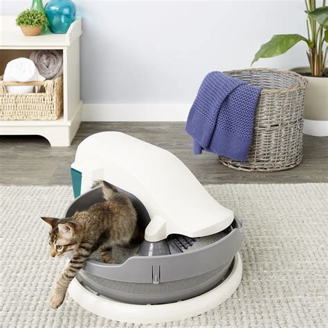 electric kitty litter box factories|self scooping litter box.